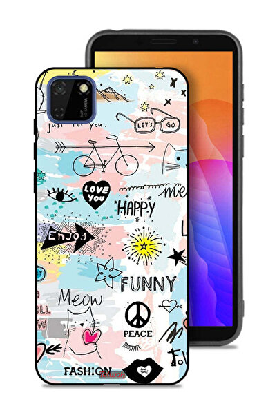 Tolwak غطاء حماية هواوي Y5p - أحبك - علامات