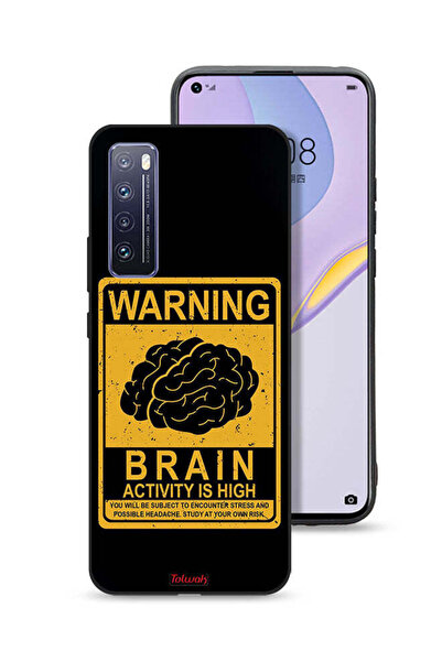 Tolwak غطاء حماية لهاتف هواوي نوفا 7 5G تحذير نشاط الدماغ مرتفع