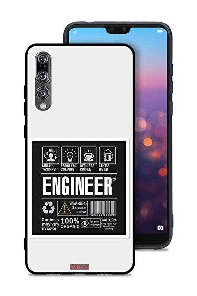 Tolwak غطاء حماية لهاتف هواوي P20 Pro - ملصق المهندس