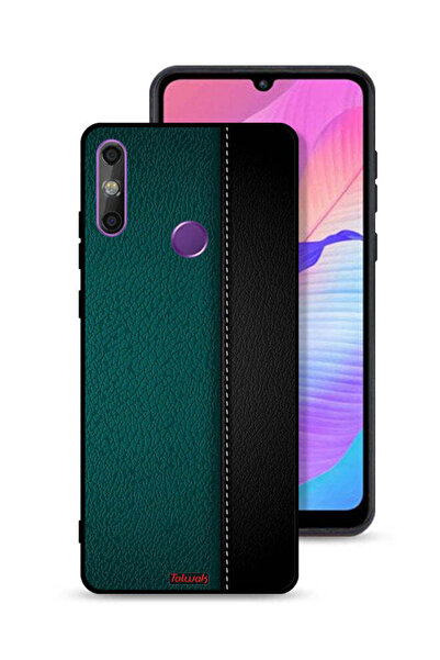 Tolwak غطاء حماية جلدي بنمط لهاتف هواوي إنجوي 20e