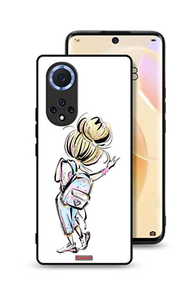 Tolwak غطاء حماية لهاتف هواوي نوفا 9 بتصميم فتاة العودة إلى المدرسة