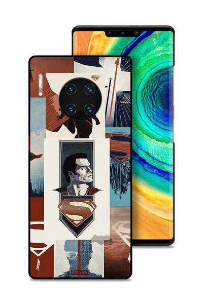 Tolwak غطاء حماية لهاتف هواوي ميت 30 إي برو 5G برسومات سوبرمان
