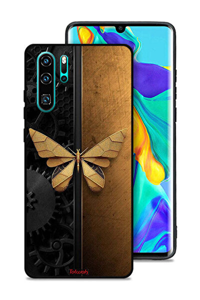 Tolwak غطاء حماية هواوي P30 Pro بتصميم فراشة فولاذية