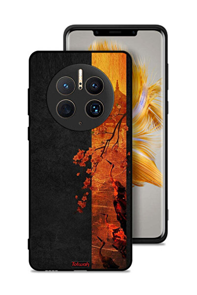 Tolwak غطاء حماية لهاتف هواوي ميت 50 برو - ألوان الخريف الفنية