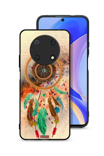 Tolwak غطاء حماية لهاتف هواوي نوفا Y90 بتصميم ماندالا ريش معلق