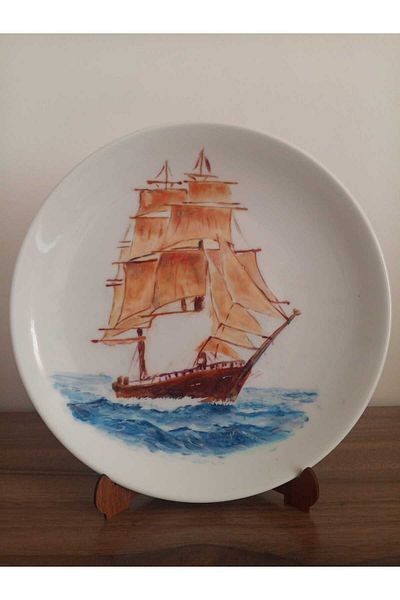 Sarisa Ceramic Handmade Home & Kitchen Decorative Plate