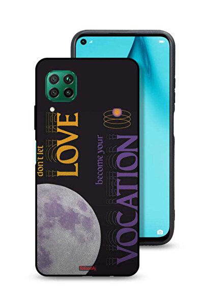 Tolwak Huawei P40 lite 4G Protective Case Cover Do Not Let Love Become Your V...