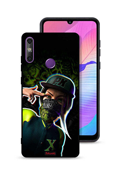 Tolwak غطاء حماية لهاتف هواوي إنجوي 20e برسومات فنية جمالية للبنات