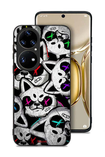Tolwak غطاء حماية لهاتف هواوي بي 50 برو - قطط مارشميلو
