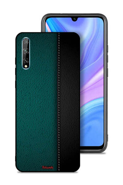 Tolwak غطاء حماية لهاتف هواوي بي سمارت إس بنمط جلدي