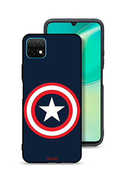 Tolwak غطاء حماية لهاتف هواوي نوفا Y60 كابتن أمريكا