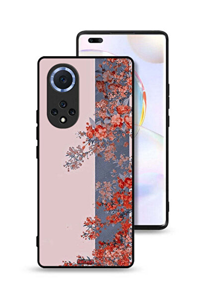 Tolwak غطاء حماية لهاتف Honor 50 Pro برسومات أوراق الشجر والزهور