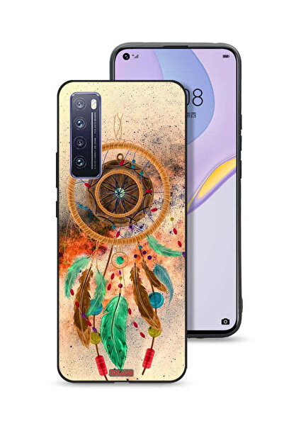 Tolwak غطاء حماية لهاتف هواوي نوفا 7 5G بتصميم ماندالا ريش معلق