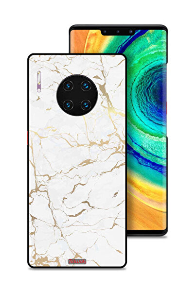 Tolwak غطاء حماية لهاتف هواوي ميت 30 إي برو 5G بنمط رخامي