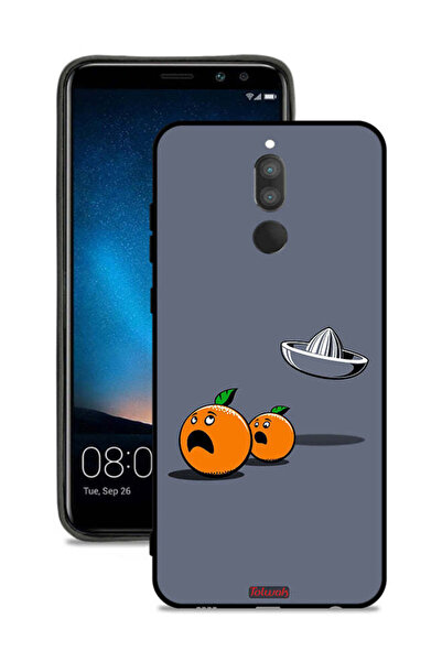 Tolwak غطاء حماية لهاتف هواوي ميت 10 لايت بتصميم فني رقمي بسيط وفكاهي