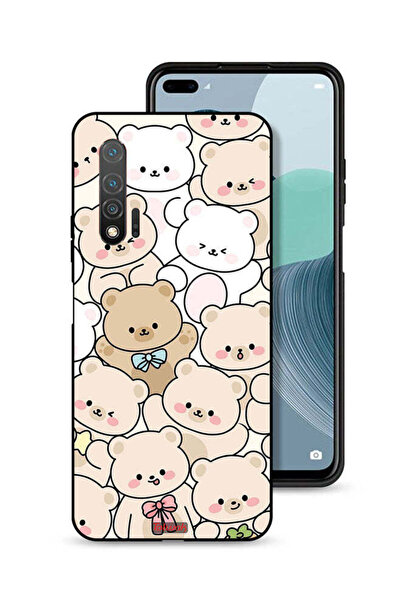 Tolwak غطاء حماية لهاتف هواوي نوفا 6 بنقشة الدببة