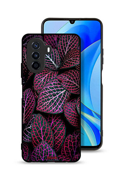 Tolwak غطاء حماية لهاتف هواوي نوفا Y70 بنقشة أوراق سالجا