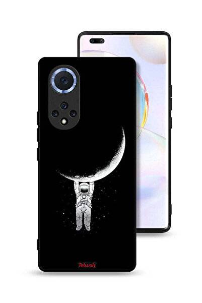 Tolwak غطاء حماية لهاتف Honor 50 Pro معلق على سطح القمر