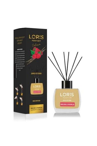 Loris Loris Raspberry and Vanilla Room Air Freshener with Sticks 120 ml