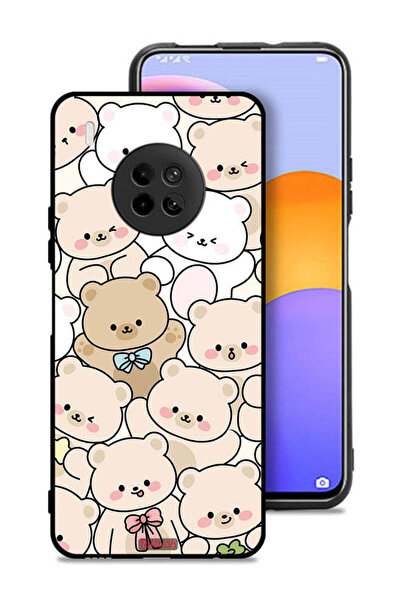 Tolwak غطاء حماية لهاتف هواوي Y9a بنقشة الدببة