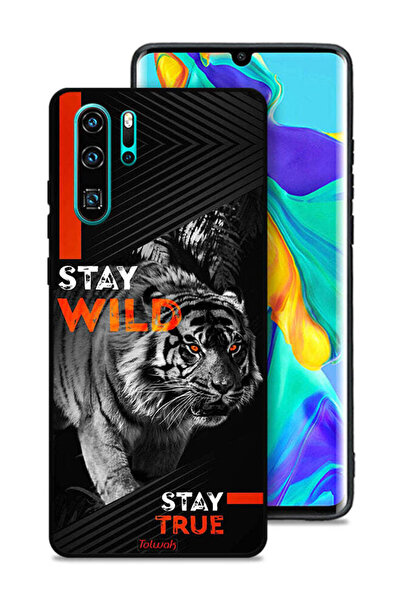 Tolwak غطاء حماية لهاتف هواوي P30 Pro - Stay Wild Stay True