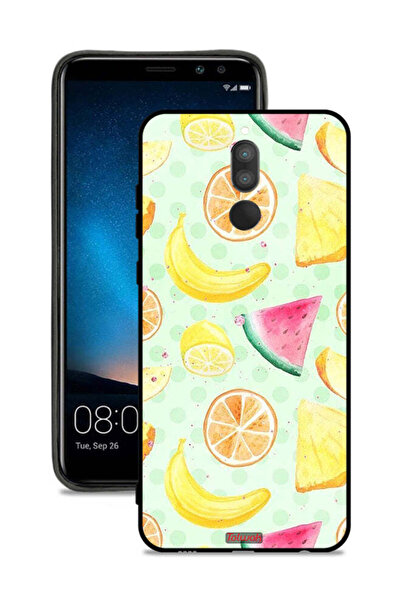 Tolwak غطاء حماية لهاتف هواوي ميت 10 لايت بتصميم فن الألوان المائية والفواكه