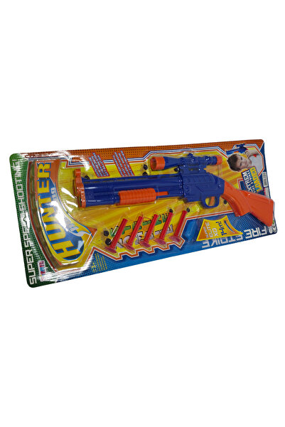 RAF Store Vantuz Yapışkan Mermili Pompalı Oyuncak Tüfek