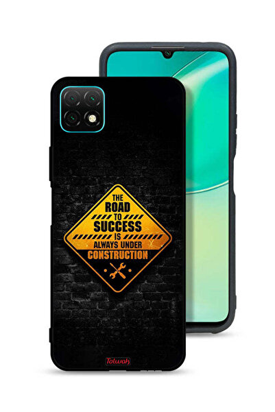Tolwak غطاء حماية لهاتف هواوي نوفا Y60 الطريق إلى النجاح دائمًا قيد الإنشاء