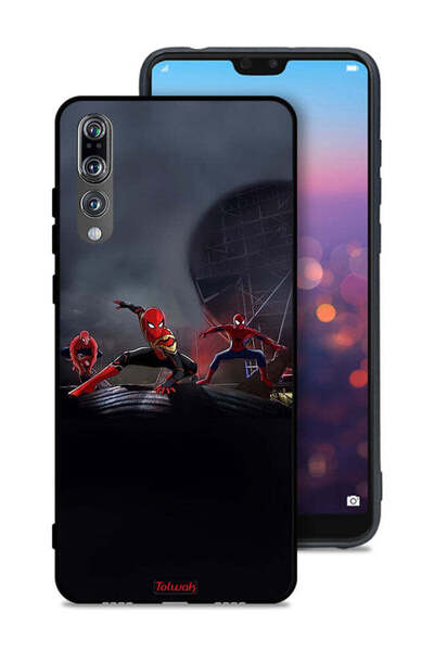 Tolwak Huawei P20 Pro Protective Case Cover Three Spiders