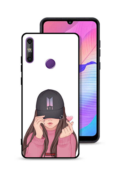 Tolwak غطاء حماية لهاتف هواوي إنجوي 20e - فتاة تصنع سناب شات