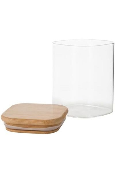 Mena Rise Şirinshop Concept Borosilicate Square Jar 500 ml 1108107