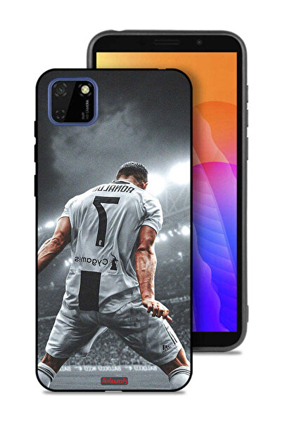 Tolwak غطاء حماية لهاتف هواوي Y5p بشعار احتفال كريستيانو رونالدو