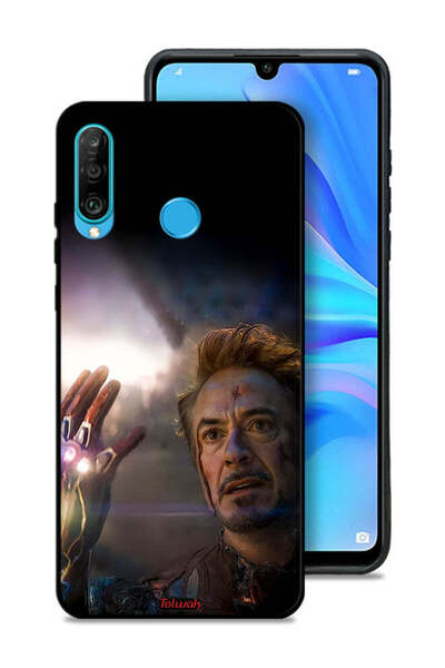 Tolwak غطاء حماية لهاتف هواوي بي 30 لايت - أنا الرجل الحديدي