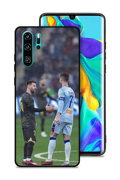 Tolwak غطاء حماية لهاتف هواوي P30 برو ميسي ورونالدو