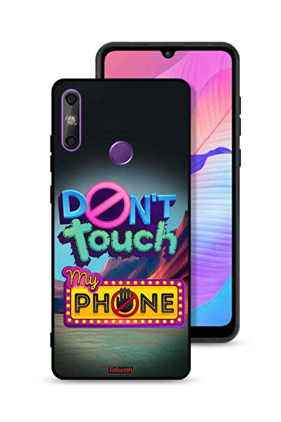 Tolwak Huawei Enjoy 20e Protective Case Cover Do Not Touch My Phone