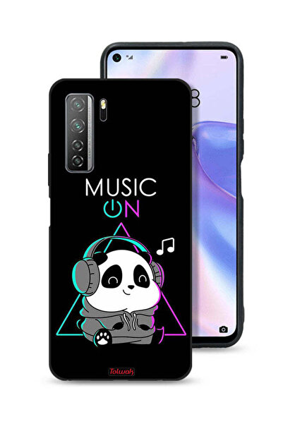 Tolwak غطاء حماية لهاتف هواوي نوفا 7 SE 5G بطبعة موسيقى الباندا