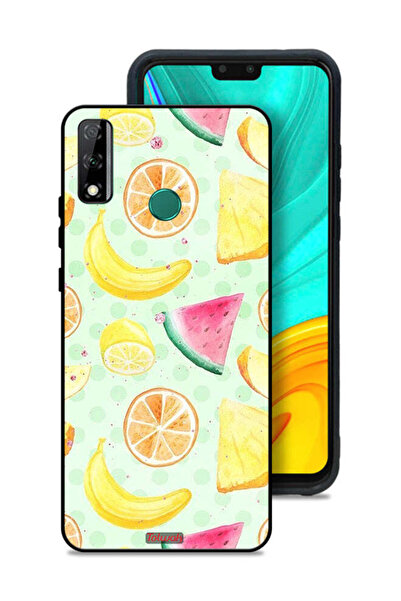 Tolwak غطاء حماية لهاتف هواوي Y8s بتصميم فن الألوان المائية والفواكه