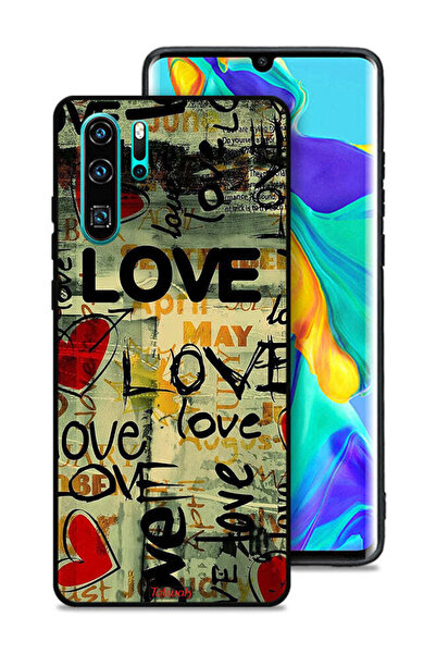 Tolwak غطاء حماية لهاتف هواوي P30 Pro مع علامات الحب