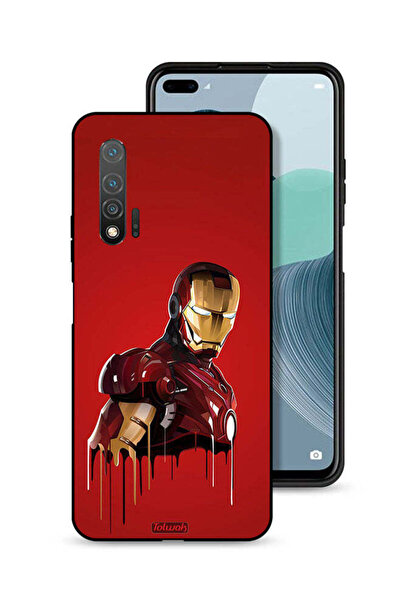 Tolwak غطاء حماية لهاتف هواوي نوفا 6 بتصميم الرجل الحديدي