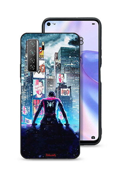Tolwak غطاء حماية لهاتف هواوي P40 لايت 5G أيقونة العنكبوت