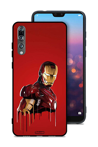 Tolwak غطاء حماية لهاتف هواوي P20 Pro بتصميم الرجل الحديدي