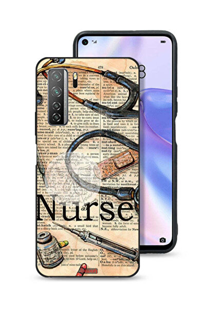 Tolwak غطاء حماية لهاتف هواوي P40 لايت 5G، أدوات ممرضة عتيقة