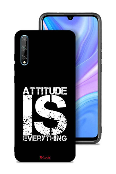 Tolwak غطاء حماية لهاتف هواوي بي سمارت إس - Attitude Is Everything