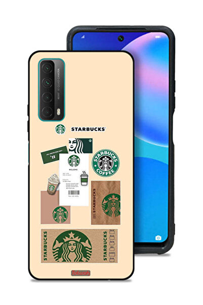 Tolwak غطاء حماية لهاتف هواوي بي سمارت (2021) - ملصق قهوة