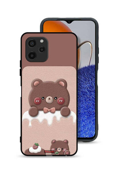 Tolwak غطاء حماية لهاتف هواوي نوفا Y61 بتصميم دب الفراولة