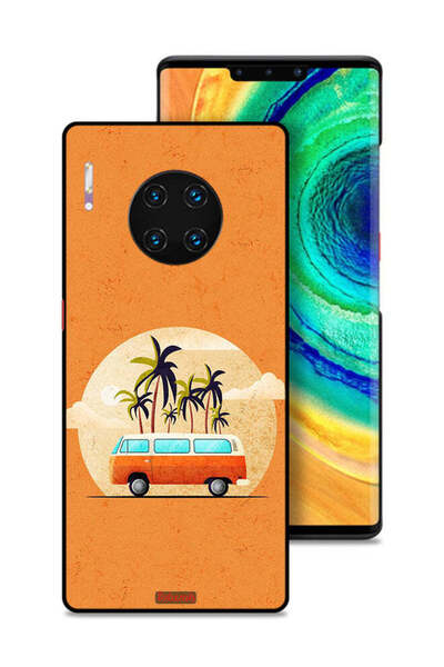 Tolwak غطاء حماية لهاتف هواوي ميت 30 برو بتصميم حافلة فنية