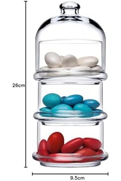 Mena Rise ShirinShop Villa Patisserie Jar - 3X230Cc 1108107