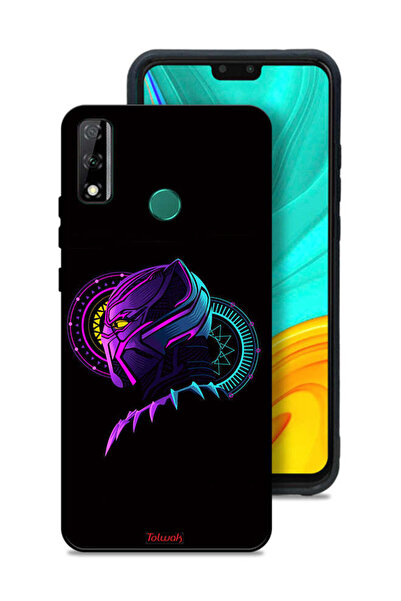 Tolwak غطاء حماية لهاتف هواوي Y8s، رسم فني رقمي بسيط عالي الدقة