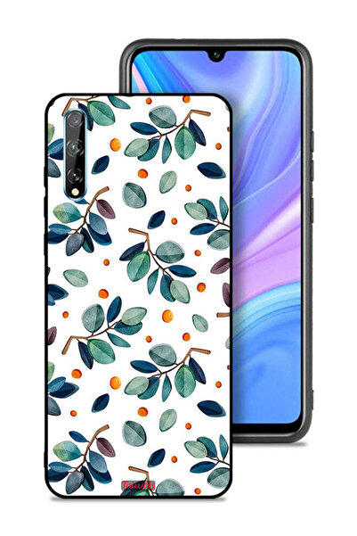 Tolwak غطاء حماية لهاتف هواوي بي سمارت إس بنقشة أوراق الشجر