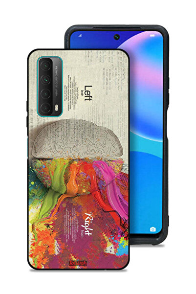 Tolwak غطاء حماية لهاتف هواوي بي سمارت (2021) - عمل فني تجريدي لعلم الدماغ